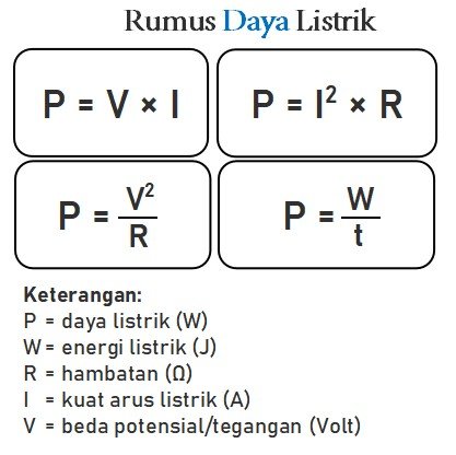 Rumus Arus Dan Tegangan