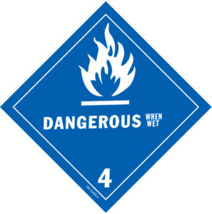 Dangerous When Wet Symbol