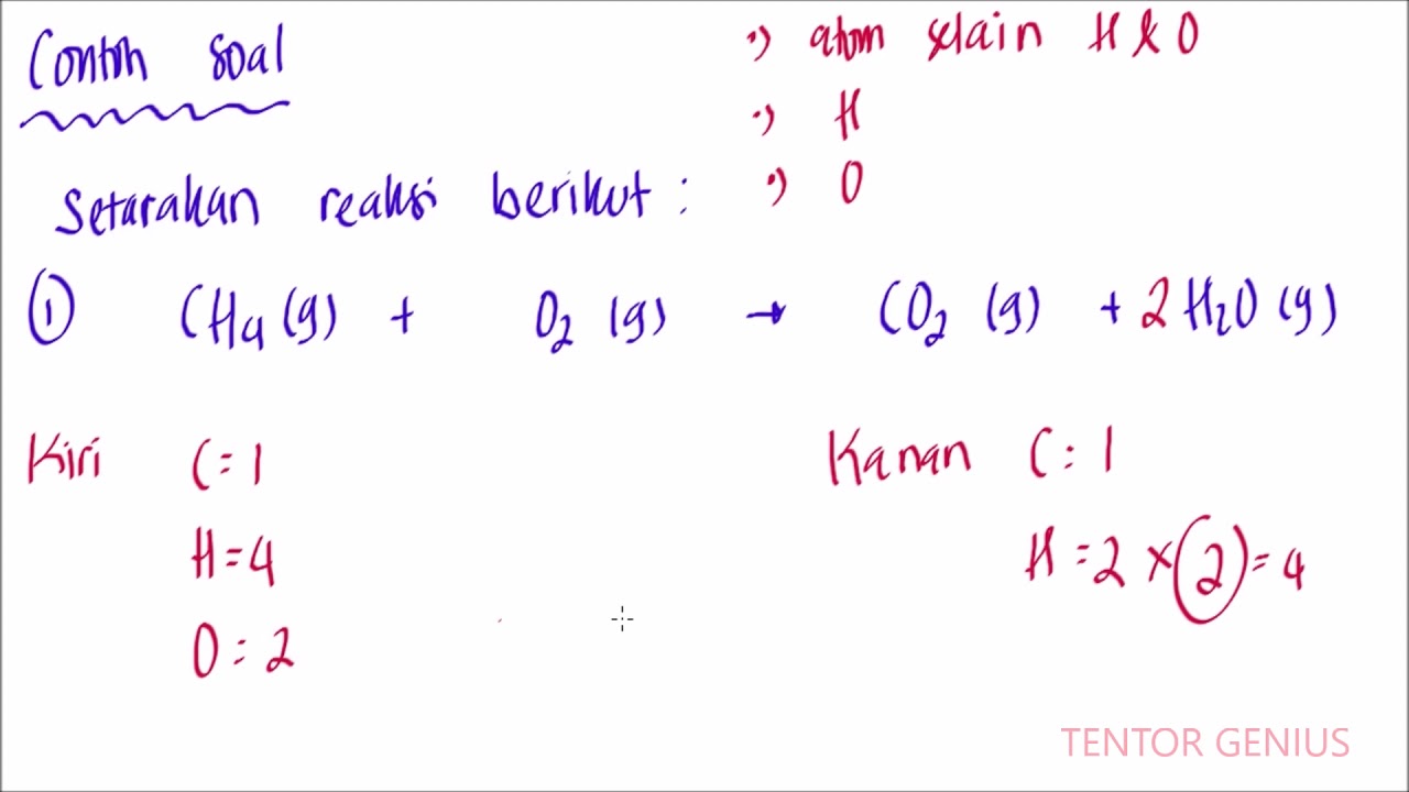 10 Contoh Soal Persamaan Reaksi Kelas 10 - Materi Kimia