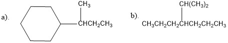 sec-butilsikloheksana dan 4-isopropilheptana