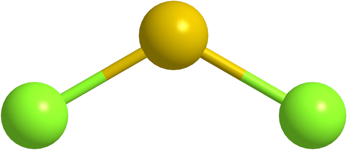 Bentuk Molekul SCl2