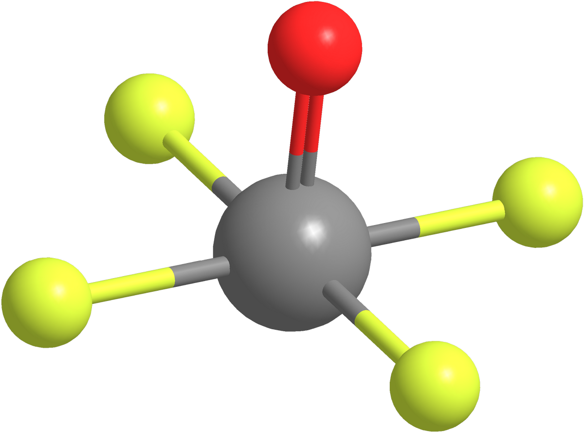 Bentuk molekul xeof4