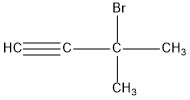 3-bromo-3-metil-1-butuna