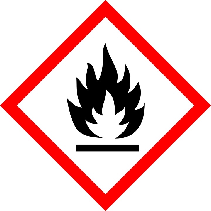 Gambar Simbol Mudah Terbakar
