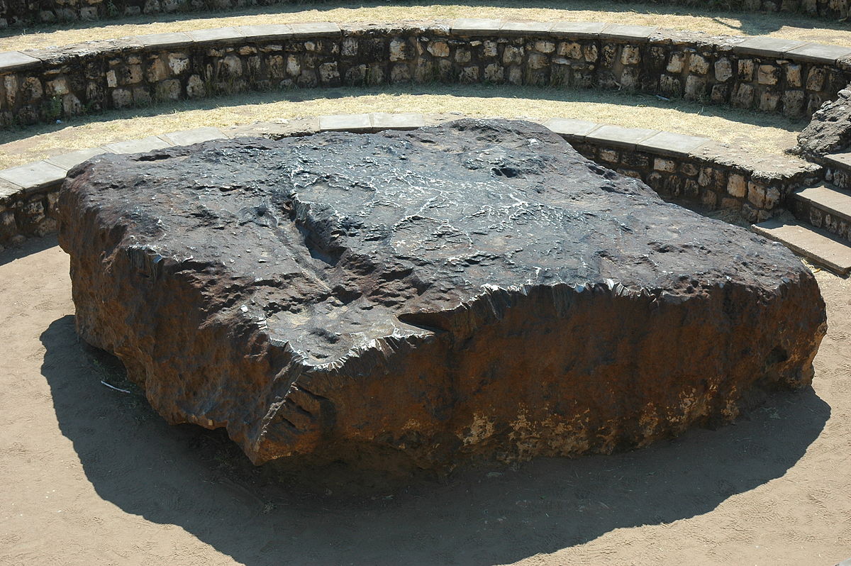 Meteorit yang Jatuh di Namibia
