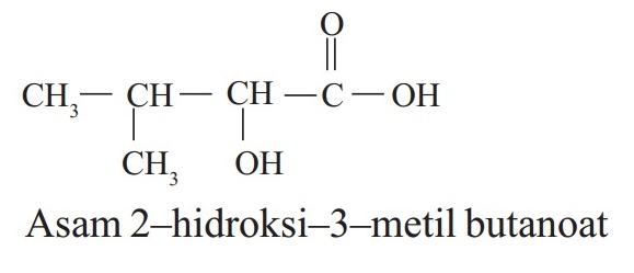 Asam 2-hidroksi-3-metil butanoat