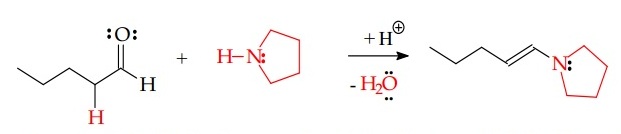 Reaksi Senyawa Amina Sekunder dengan Aldehid