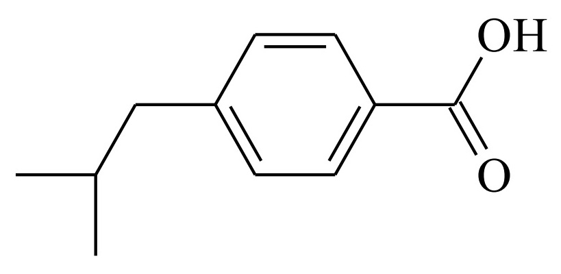 Struktur Ibuprofen