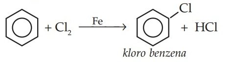 Reaksi Pembuatan Kloro Benzena