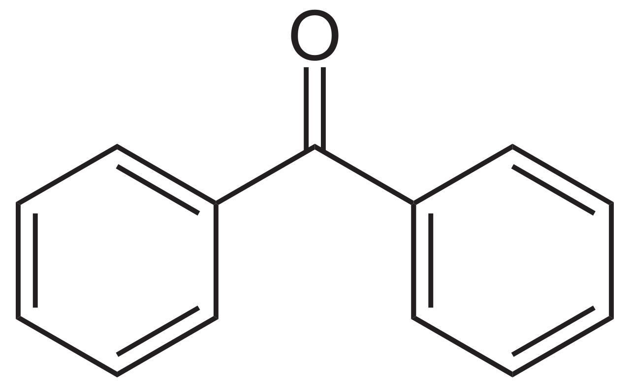 Rumus Struktur Benzofenon