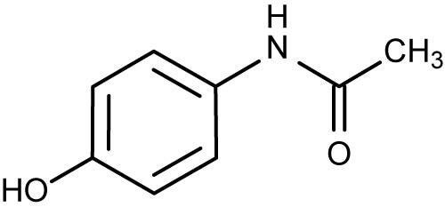 Rumus Struktur Parasetamol