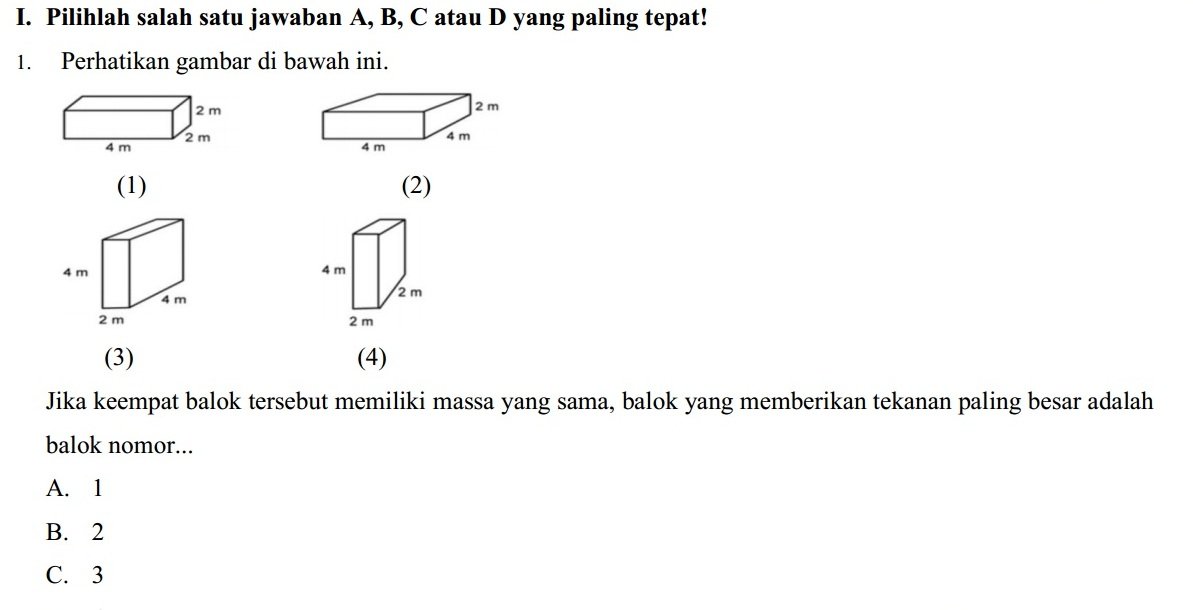 soal hots ipa kelas 8 semester 2 | MateriKimia