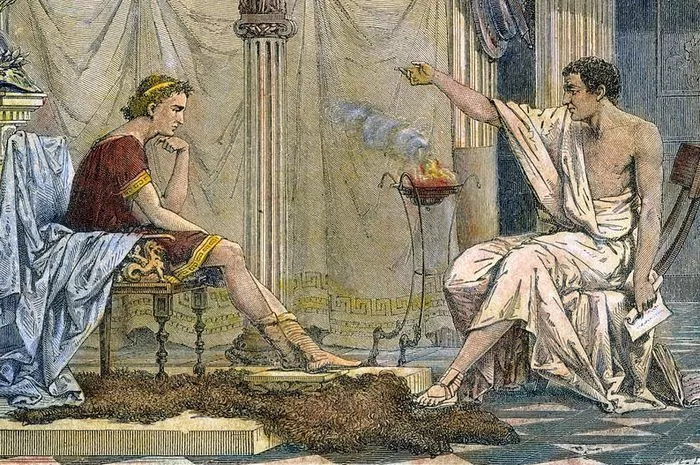 Gambar Aristoteles Muda