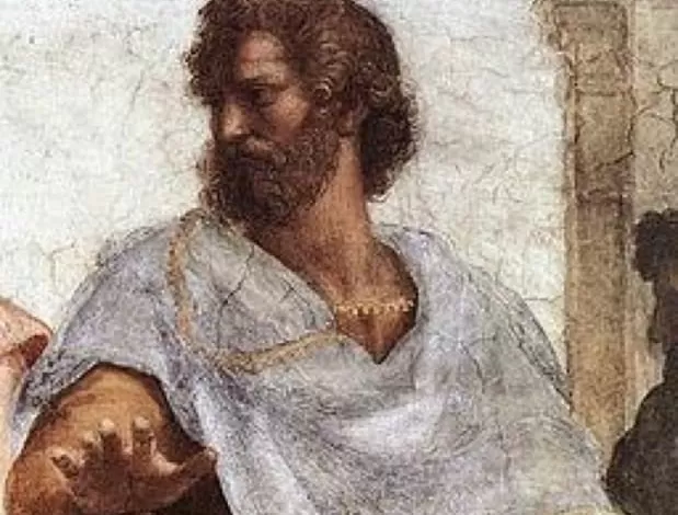 Portrait Wajah Aristoteles