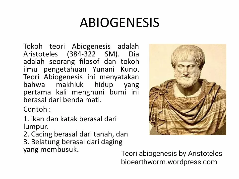 Teori Abiogenesis Aristoteles