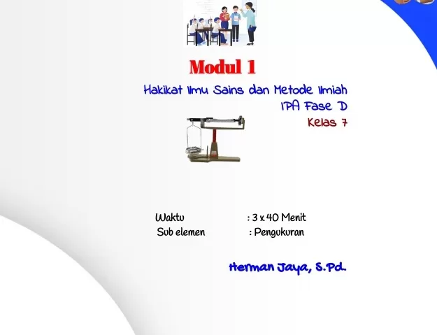 Modul Ajar IPA Kelas 7 Hakikat Ilmu Sains dan Metode Ilmiah