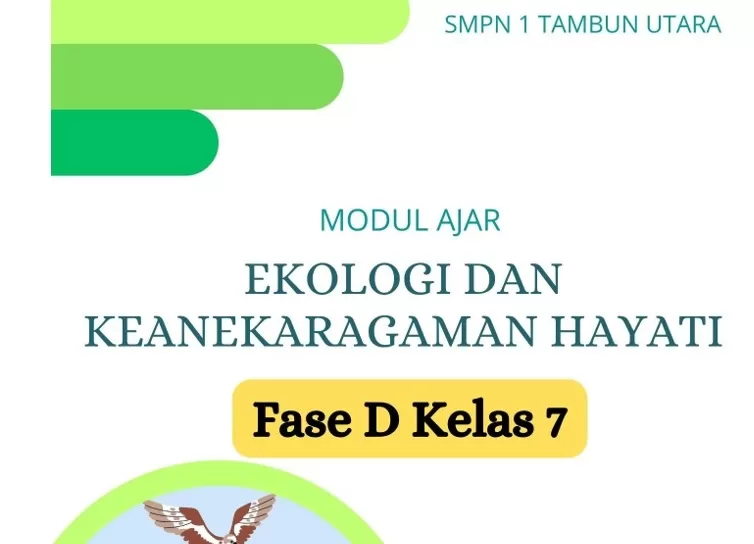 Modul Ajar IPA Kelas 7 Kurikulum Merdeka Ekologi dan Keanekaragaman Hayati